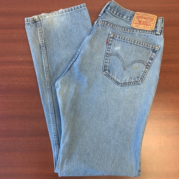 Vintage Men's 505 Levi's High Rise Mom Jeans